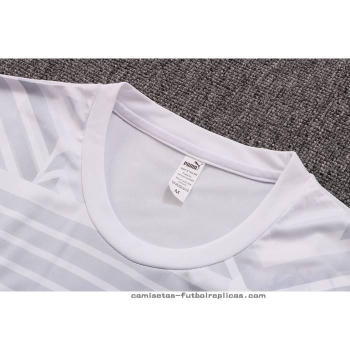 Chandal del Olympique Marsella Manga Corta 2022-2023 Gris